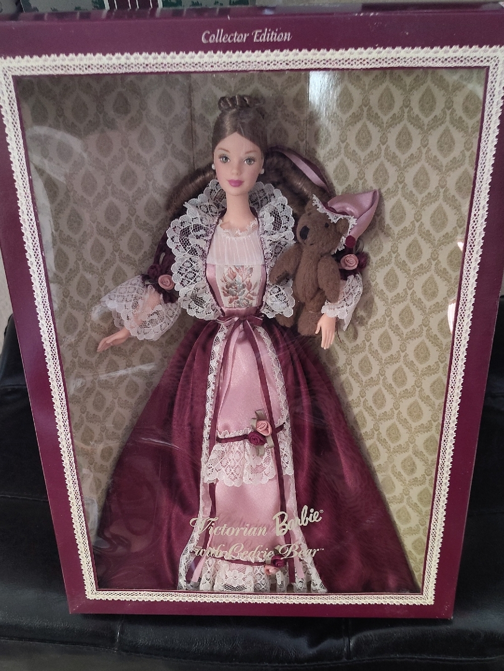 Vintage 1999/Barbie Collector Edition Doll - Burgundy & Pink